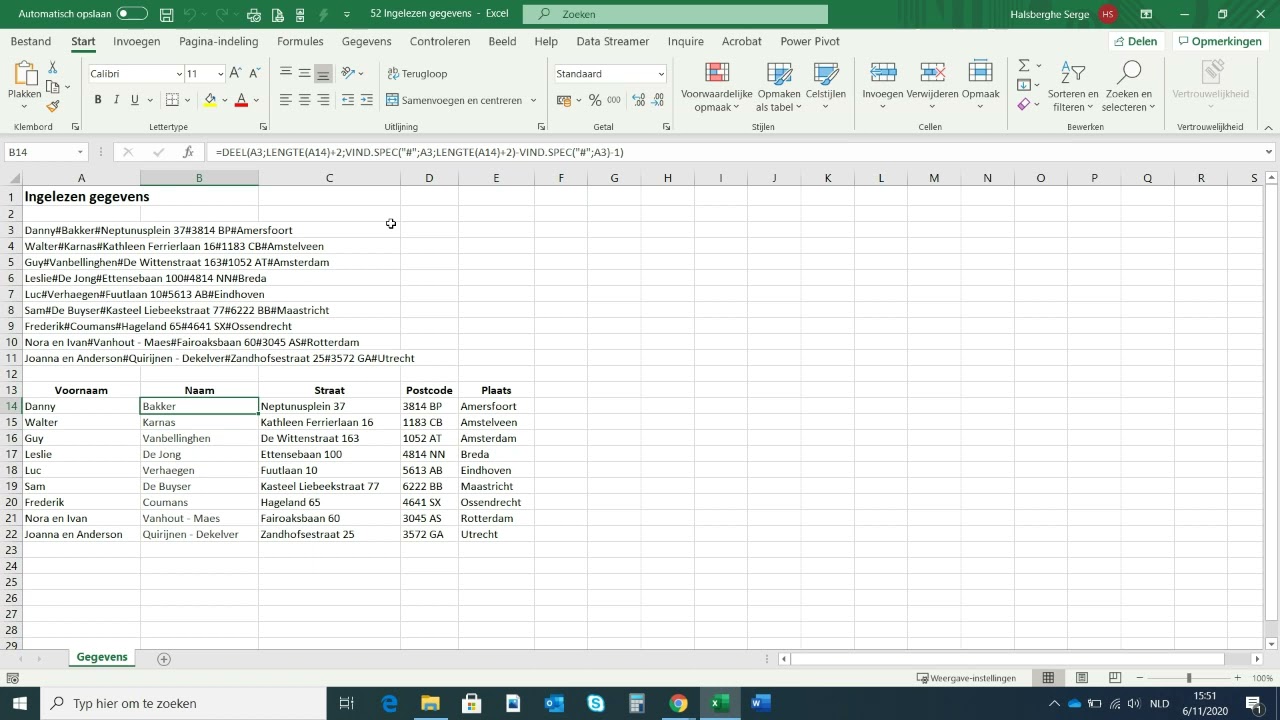 MS Excel in de praktijk   Oefening 52