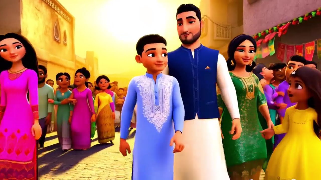 Eid Mubarak 2025🌙 Animation Video