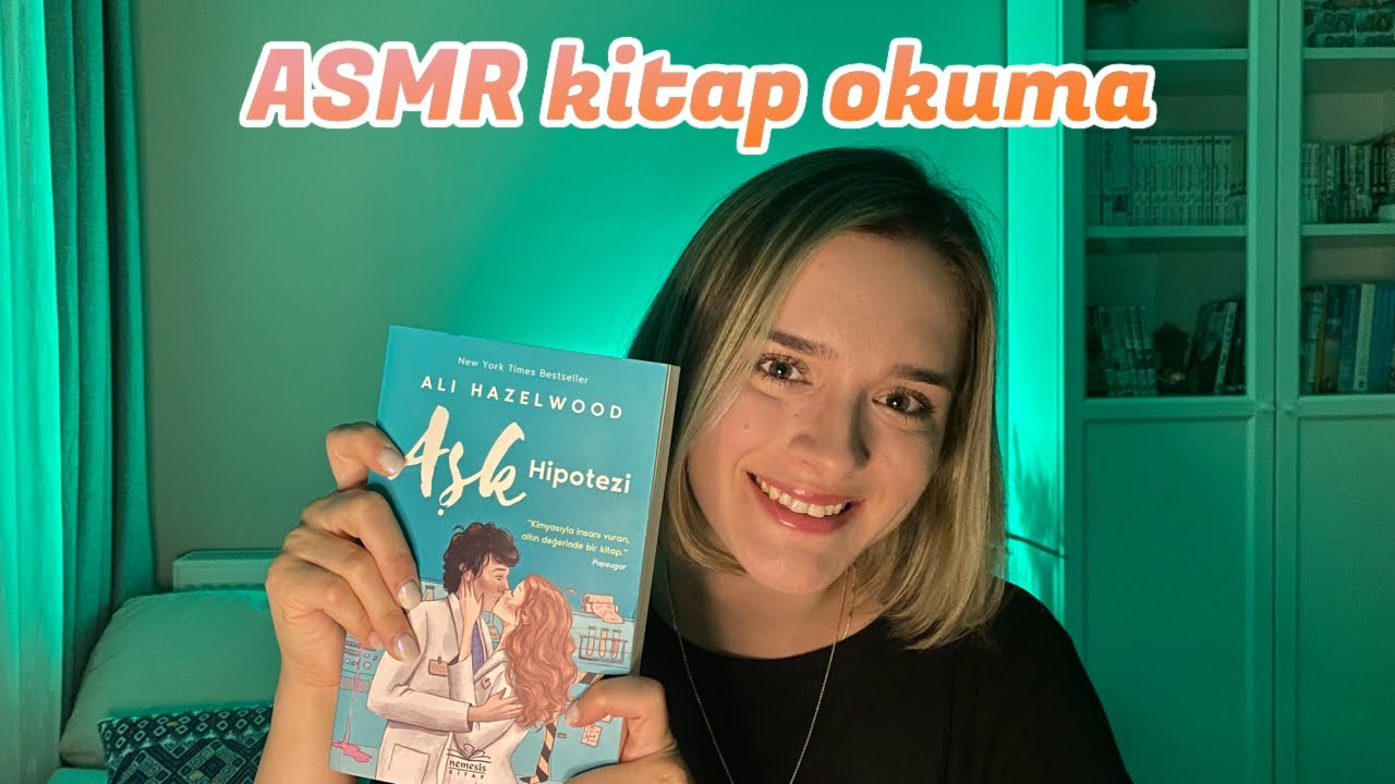 ASMR // Uyku Öncesi Türkçe Kitap Okuma Seansı
