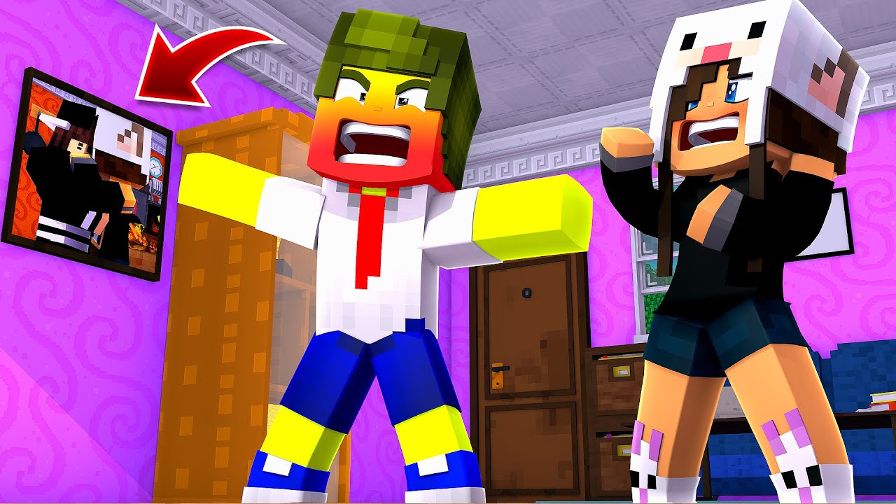 MINECRAFT, só que meu namorado está MORRENDO DE CIÚMES!