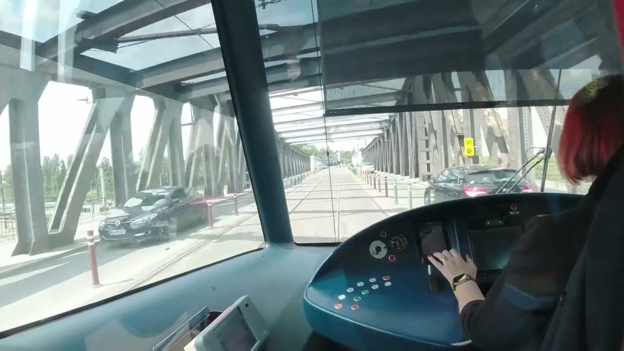 Cab Ride Tramway Valenciennes ligne T2 : Vosges - Le Boulon