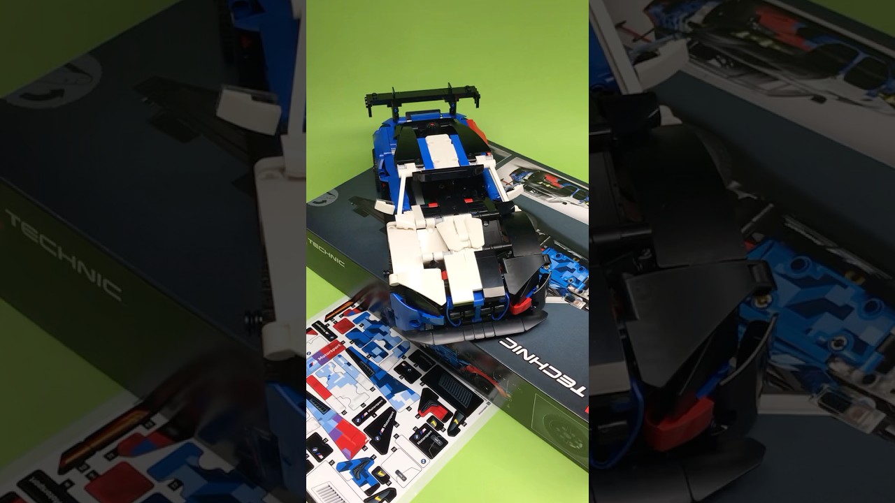 Набор LEGO Technic BMW M4 GT3 EVO #42226 🟦🟥⬜️ Играем в неё в реальной жизни и в Asphalt Legends!!...
