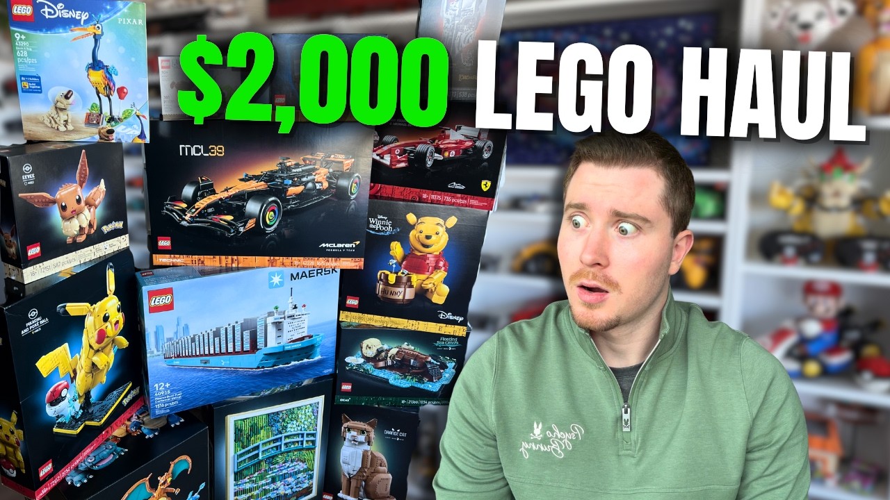 I Spent Over $2,000 on New LEGO Sets