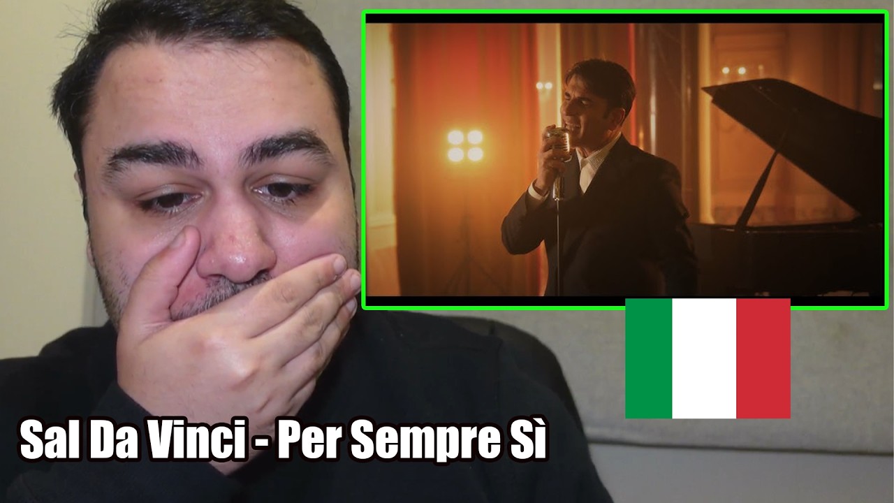British Reaction To Sal Da Vinci - Per sempre sì (Official Video - Sanremo 2026) Italy Eurovision