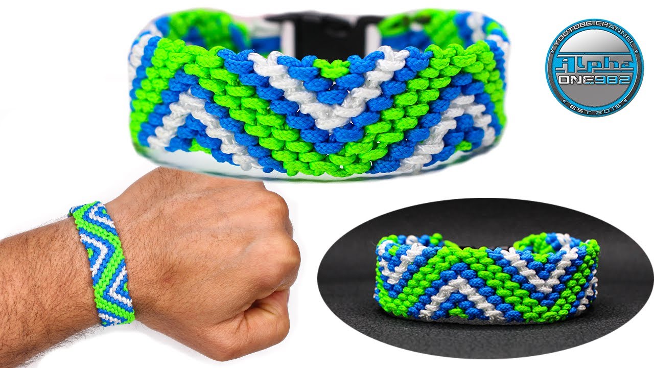 Are you ready? Micro Cord Paracord Bracelet Friendship Macrame Knot Tutorial DIY