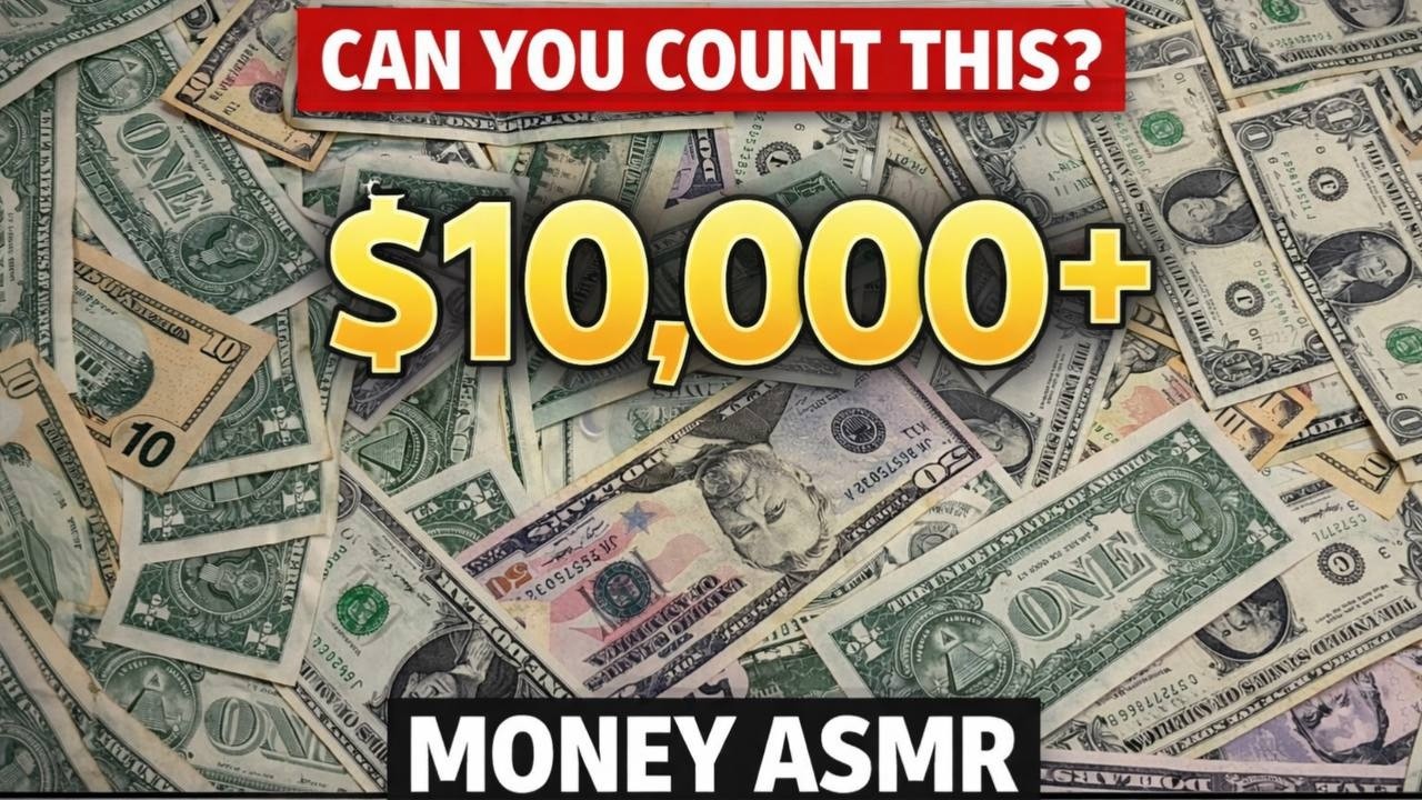 Can You Count $10,000? 💵 2 Hour Money Counting ASMR (No Talking)
