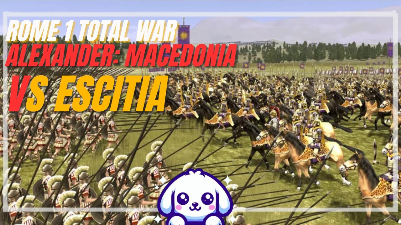 ROME 1 TOTAL WAR ALEXANDER : DOS BATALLAS