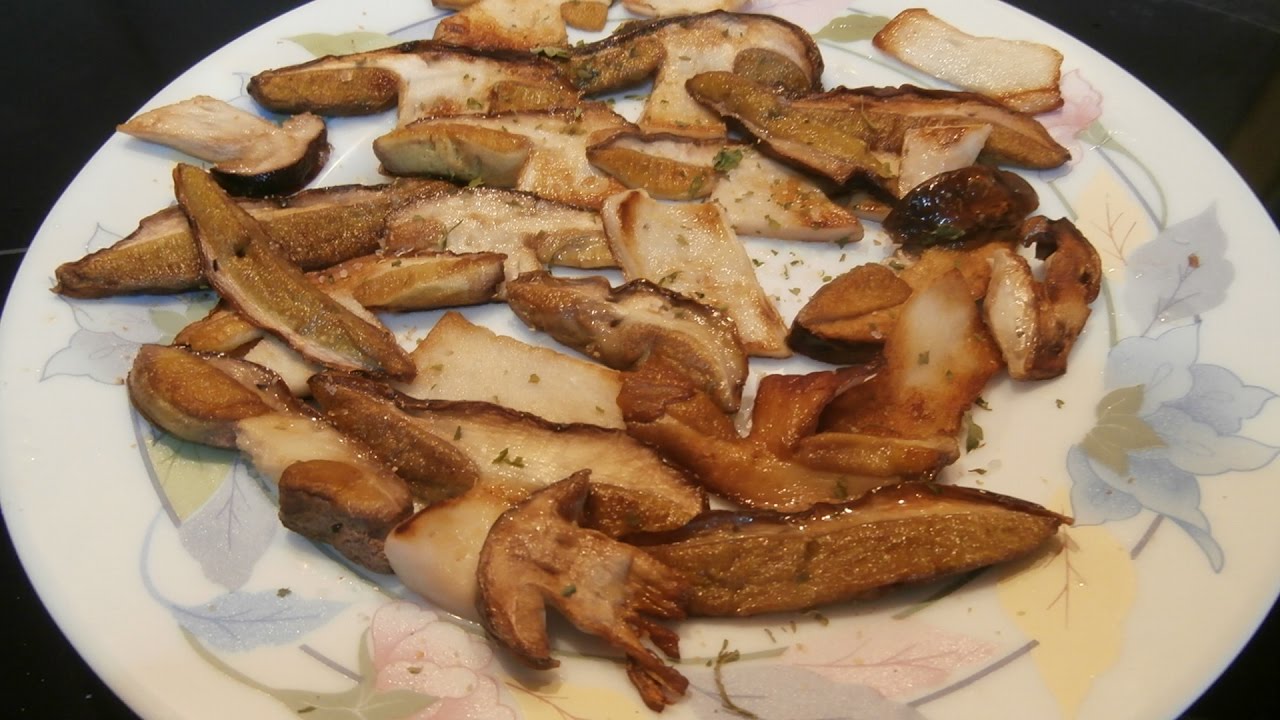 Boletus edulis a la plancha