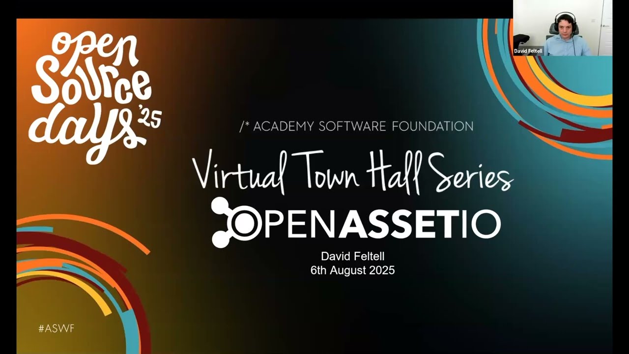 OpenAssetIO Virtual Town Hall 2025