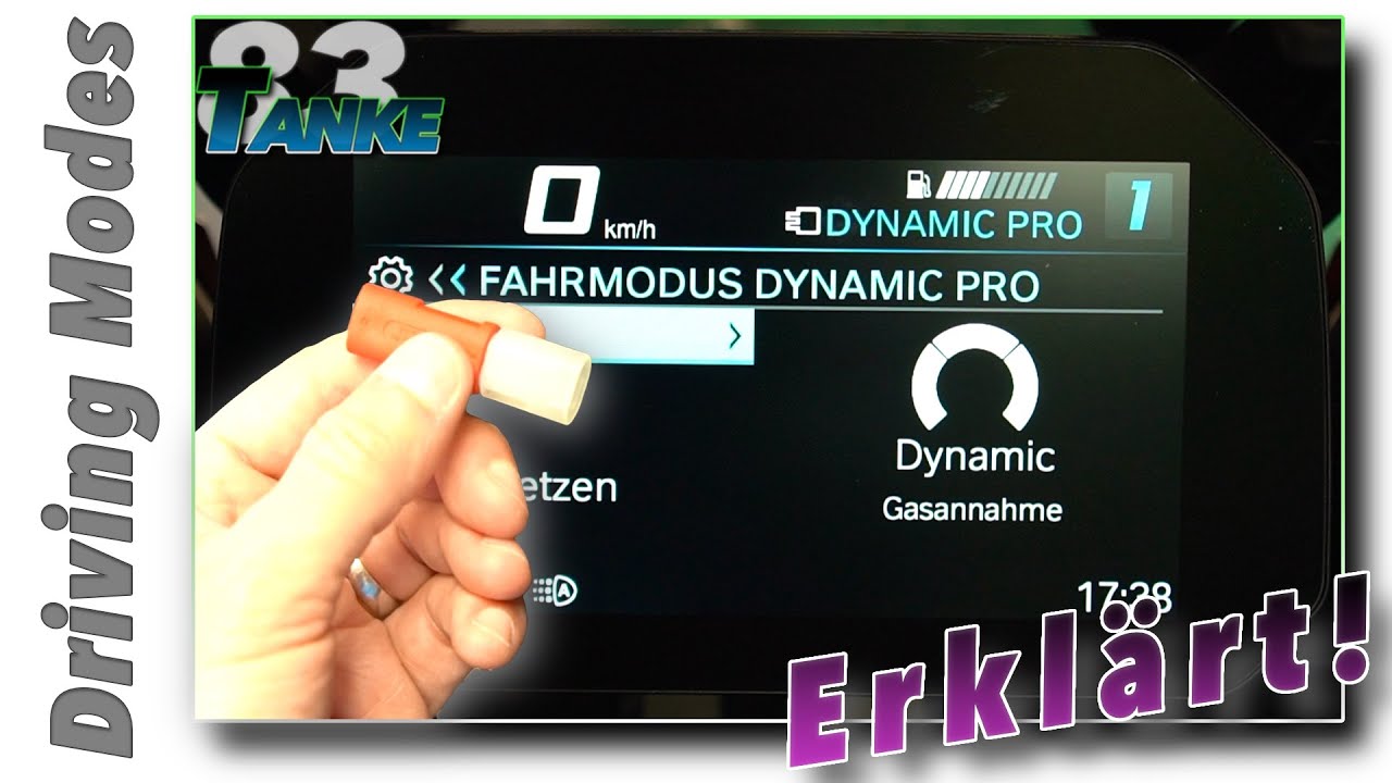 Fahrmodus DYNAMIC PRO - Installation & Menü (F900XR)