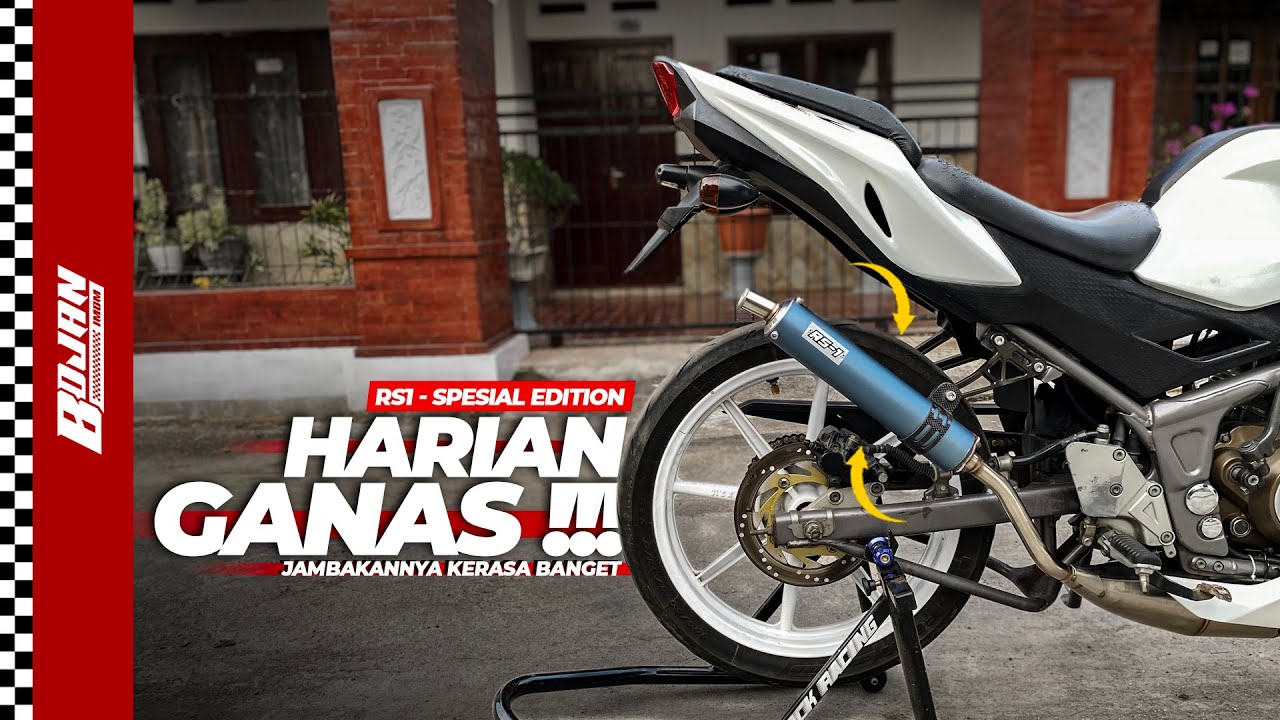 KNALPOT NINJA RR SPEK HARIAN ‼️ JAMBAKANNYA KERASA BANGET | KNALPOT RS1 NINJA 2TAK | NINJA SS R RR