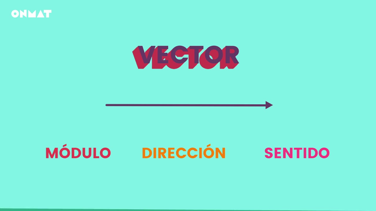 Los vectores en Secundaria - V&iacute;deos de matem&aacute;ticas (AP) 3.&ordm; ESO / ONMAT 3