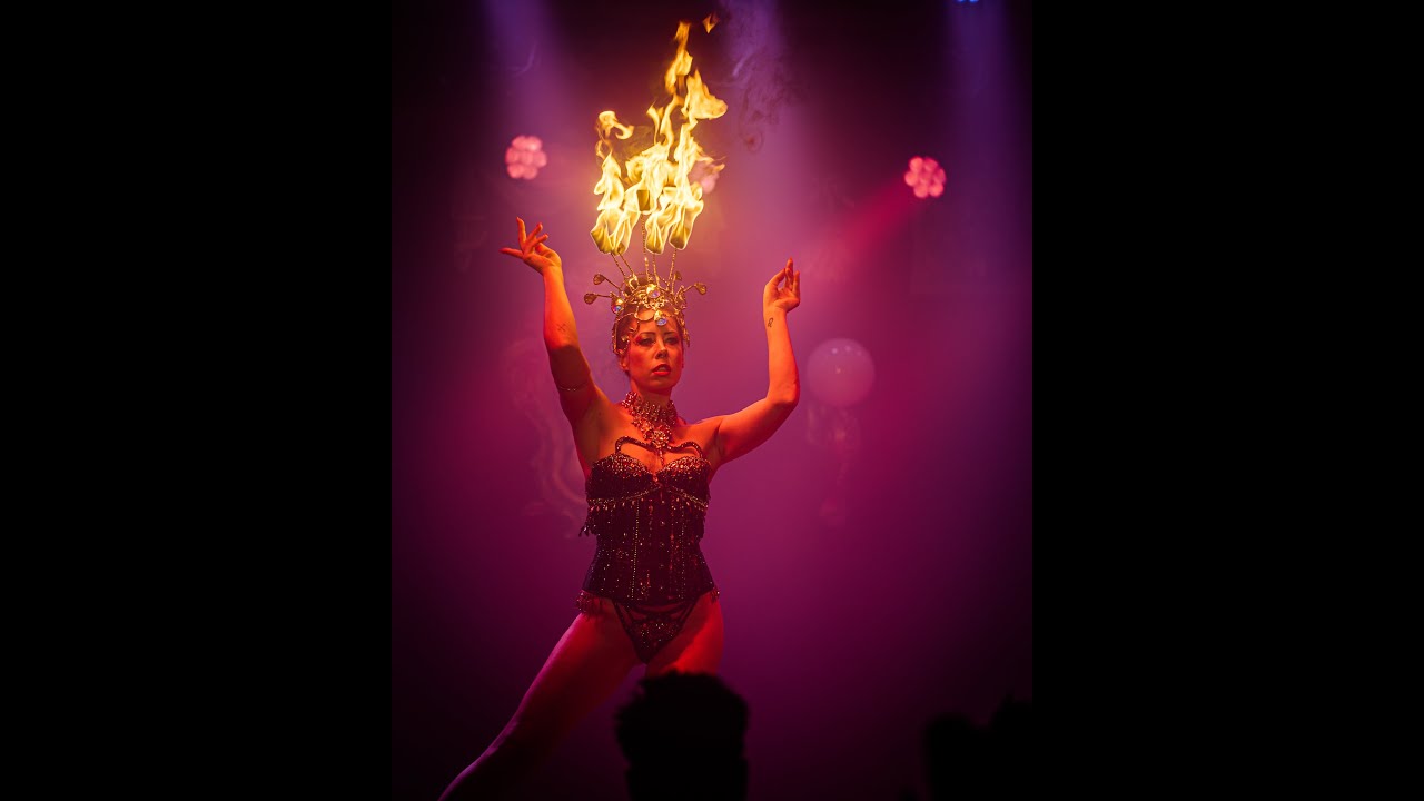 Love, Fire, Magic - Fire Dance performance by Dunja von K | Berlin
