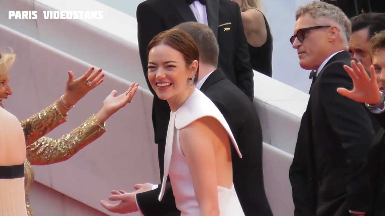 Emma Stone on the red carpet of the Cannes Film Festival 16 may 2025