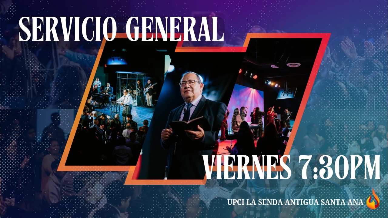 Febrero 13 - Viernes  7:30PM  - Servicio General