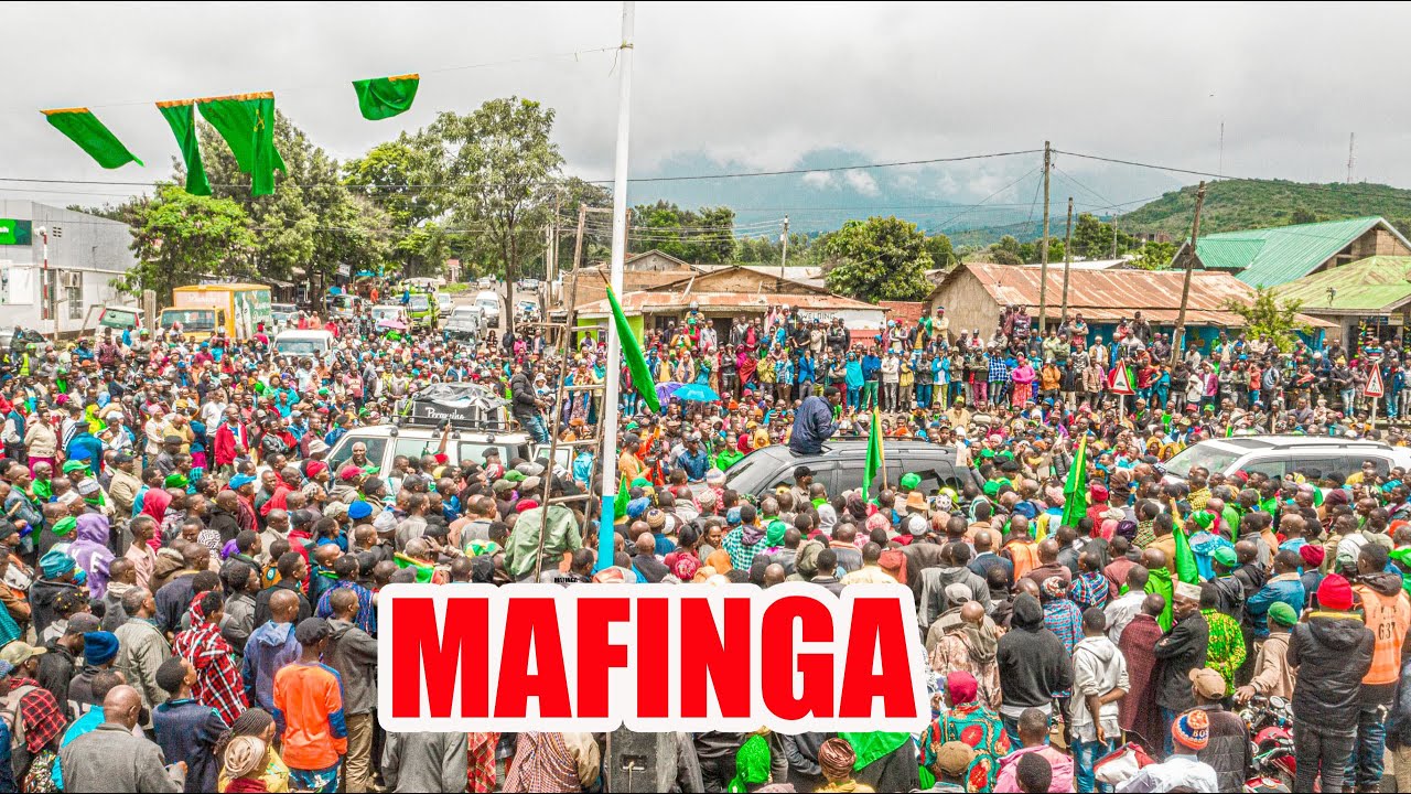 🅻🅸🆅🅴 : MAPOKEZI YA MAKONDA MKOA WA IRINGA/WANANCHI WAFURIKA...