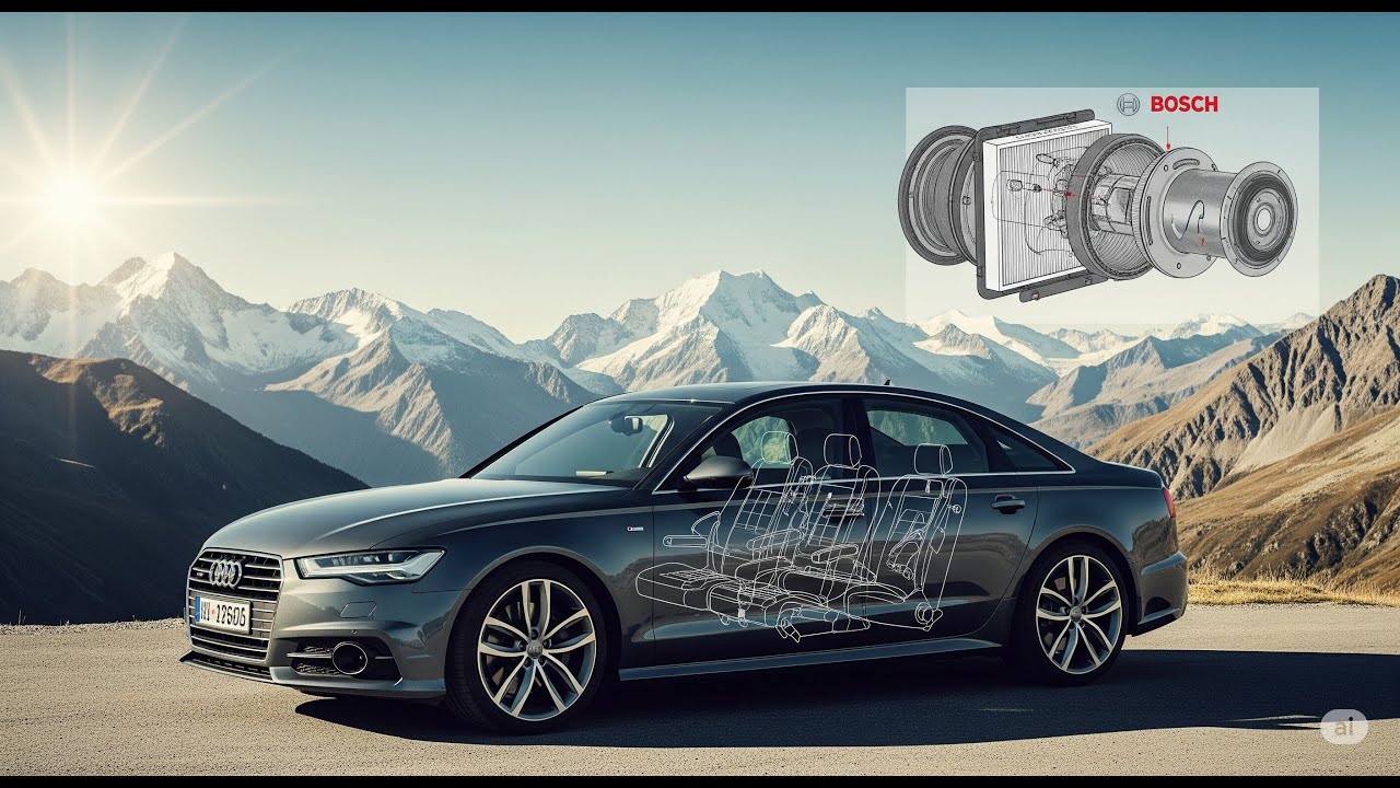 Wymiana Filtra Kabinowego Audi A6 C6 (2006) - Zrób To Sam! Prosty Poradnik Krok po Kroku #AudiA6