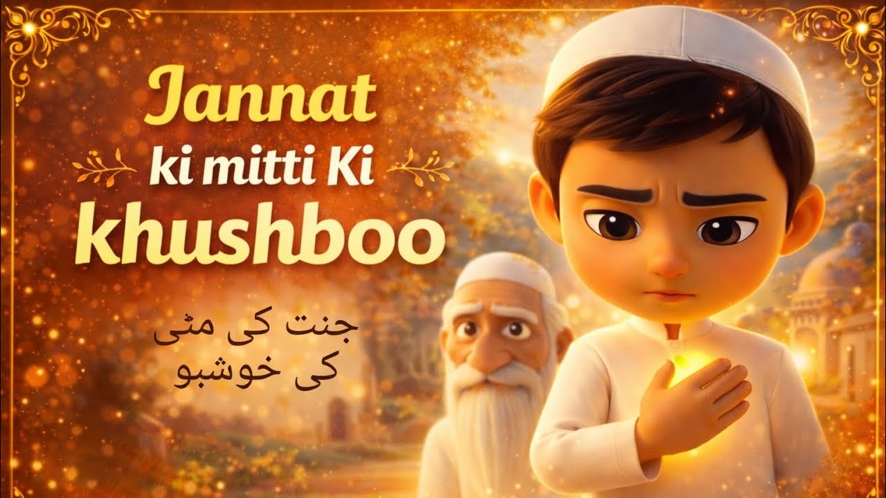 Jannat Ki Mitti Ki Khushboo | Umar Ki Dil Ko Badalne Wali Kahani | Islamic Cartoon 
