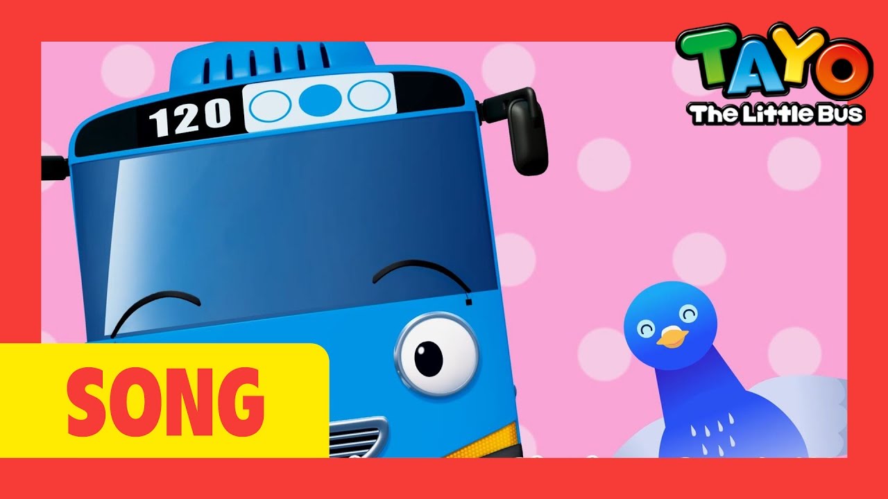 Three Blue Pigeons l Nursery Rhymes l Tayo the Little Bus