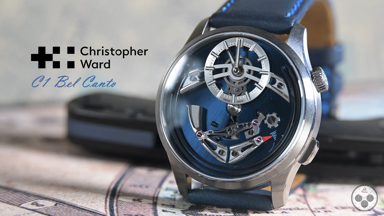 Christopher Ward C1 Bel Canto Blue Chiming Watch unboxing