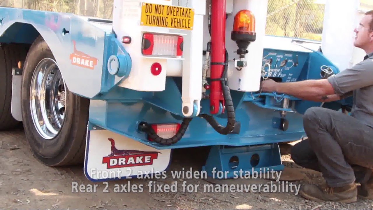 Drake Extendable Steering Widener  | Drake Trailers