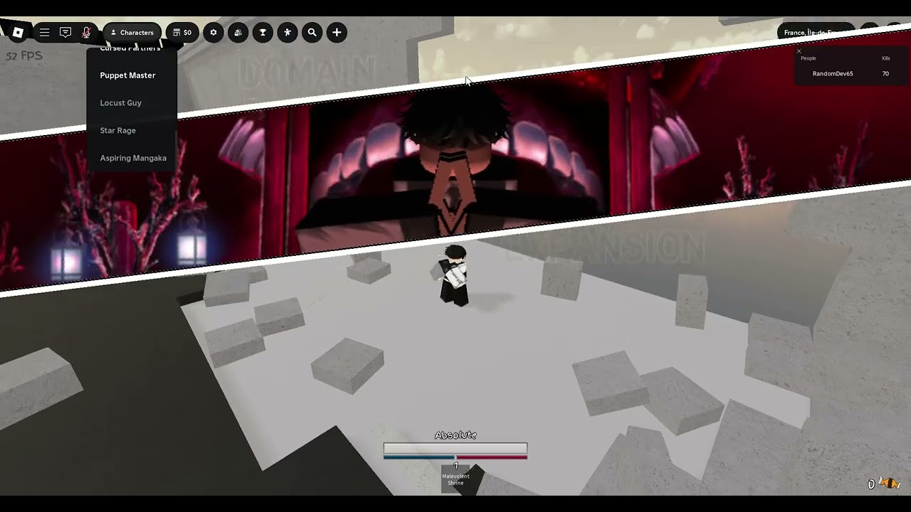 How to make Open Barrier Domain in Jujutsu Shenanigans
