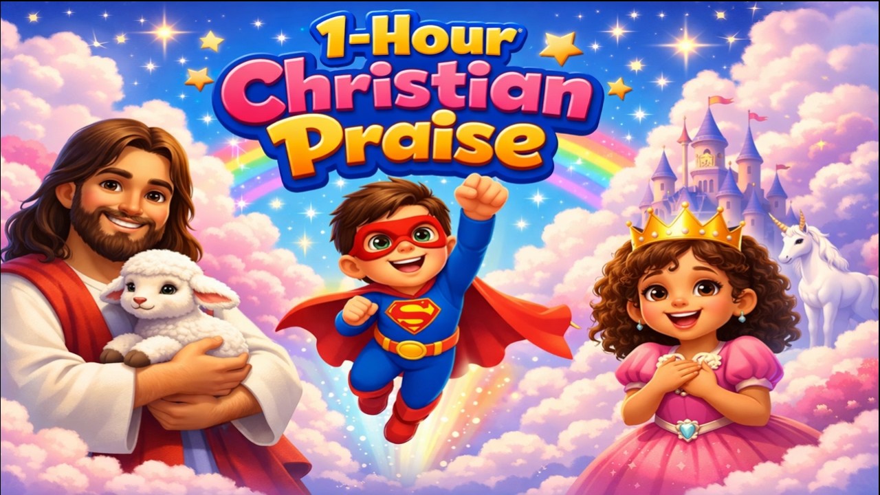 1 HOUR CHRISTIAN PRAISE - Jesus’ Little Friends | Christian Song for Kids