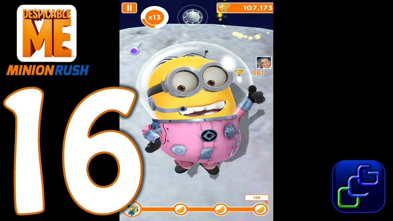 Despicable Me Minion Rush Android Walkthrough - Part 16 - Level 27-29 MOON