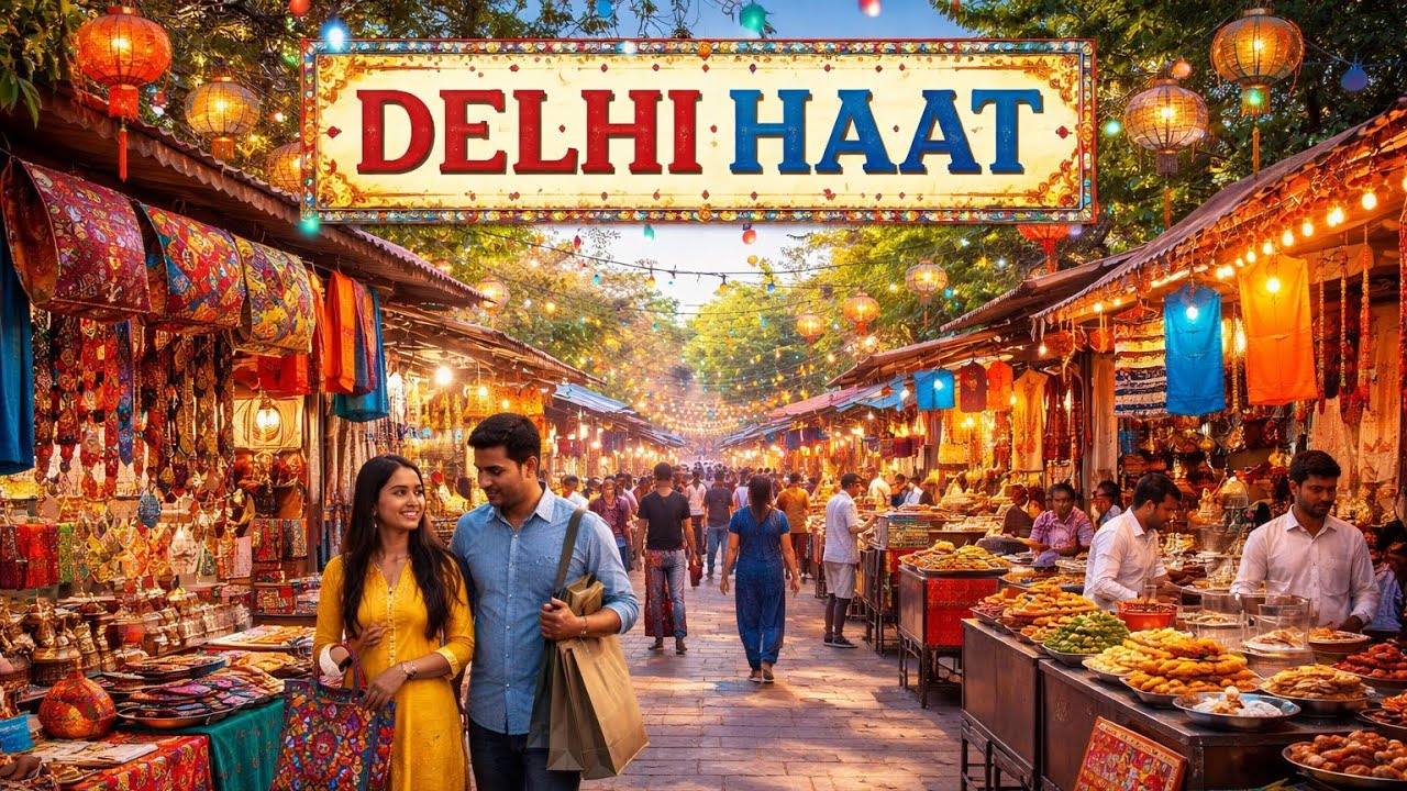 A Day At Delhi Haat |Fun, Food, Shopping, Culture | दिल्ली हाट|#delhihaat #delhi #ina #IndianCulture