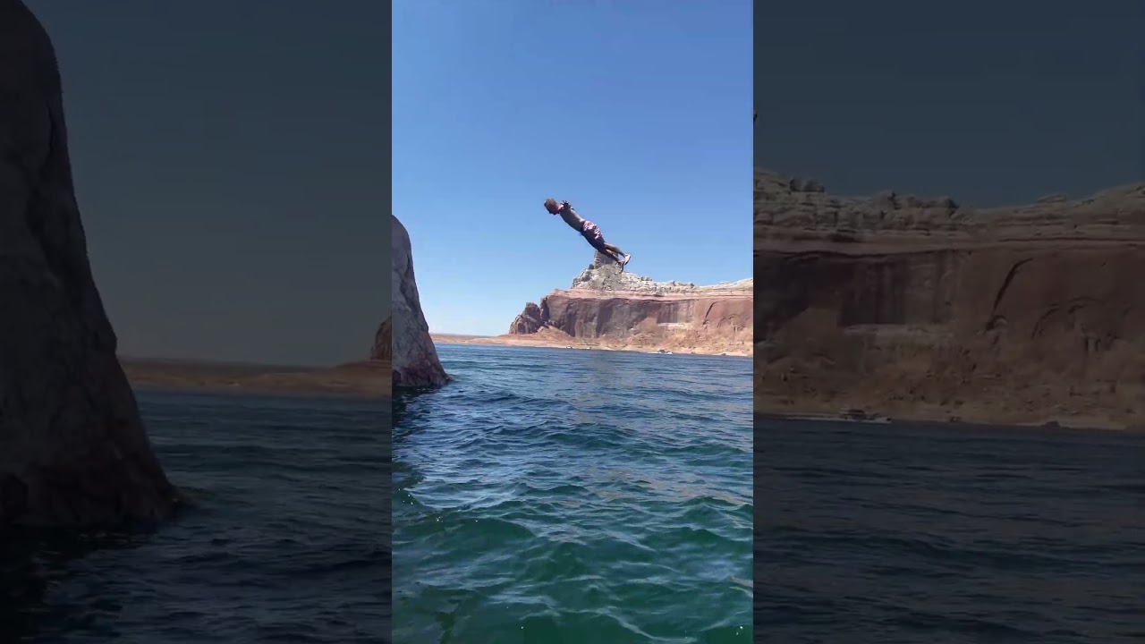 Lake Powell Cliff Jump