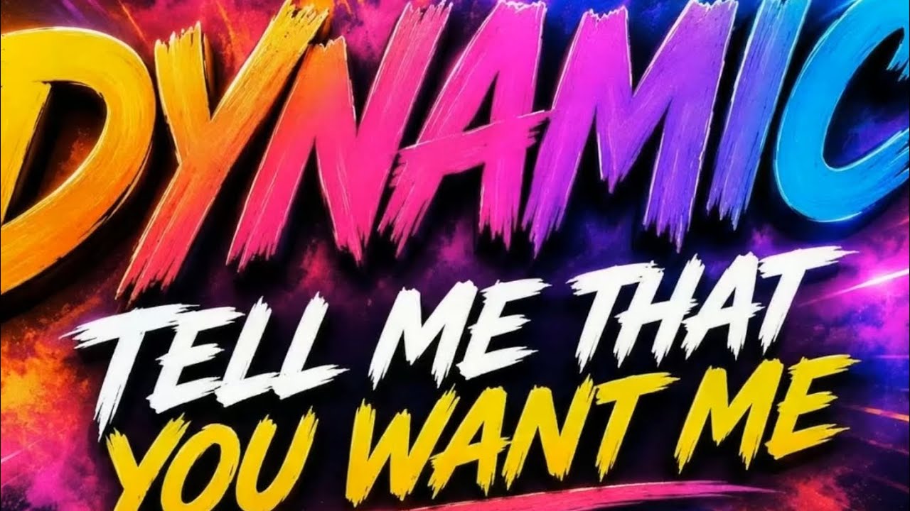 DYNAMIC - TELL ME THAT YOU LOVE ME - okładka 