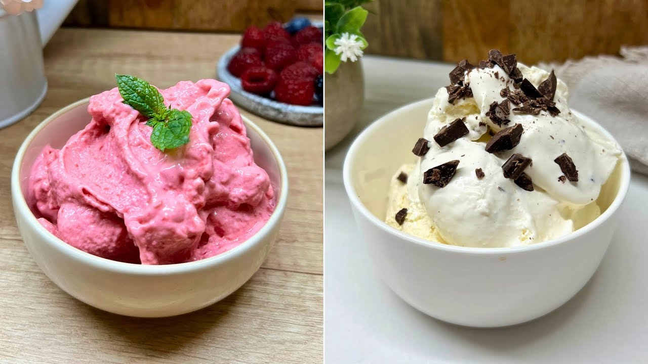 Domowe Lody Low Carb Malinowe i Straciatella – Prosto, Szybko i Bez Cukru!