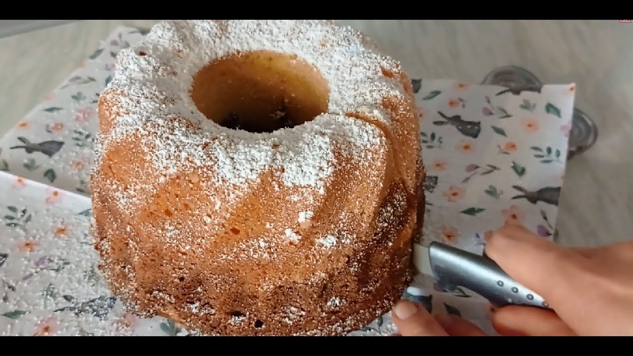 Queque marmoleado - Marmorkuchen - receta alemana