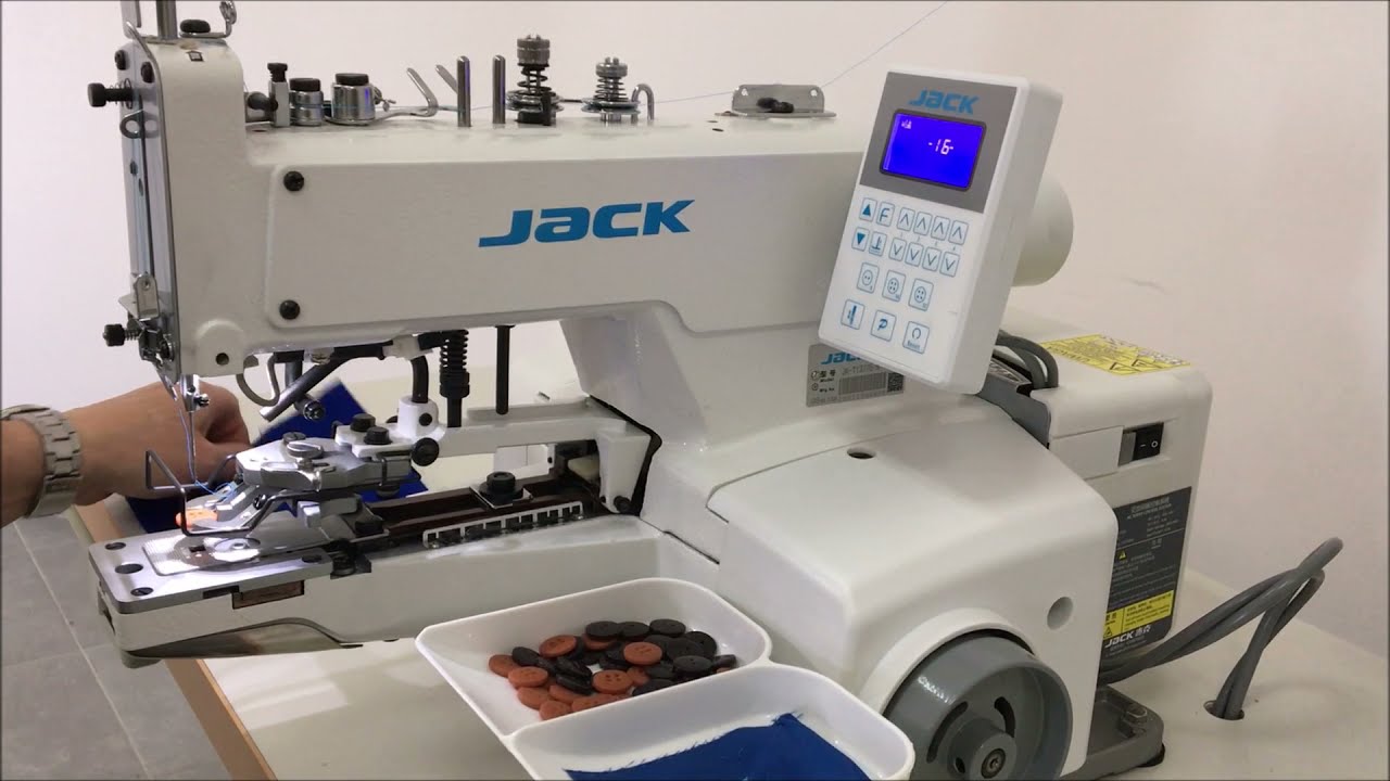Guzikarka mechaniczna JACK JK-T1377E - Akademia Impall