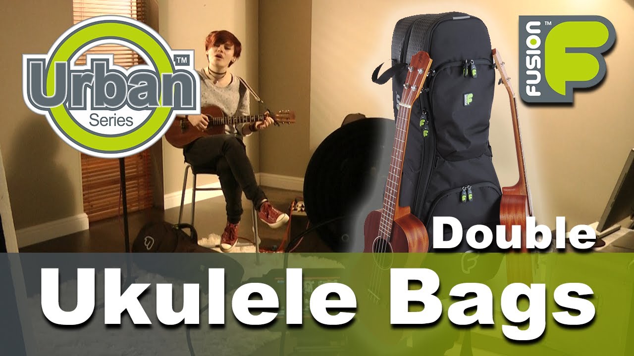 Urban Double Ukulele Gig Bag (Fusion-Bags.com)