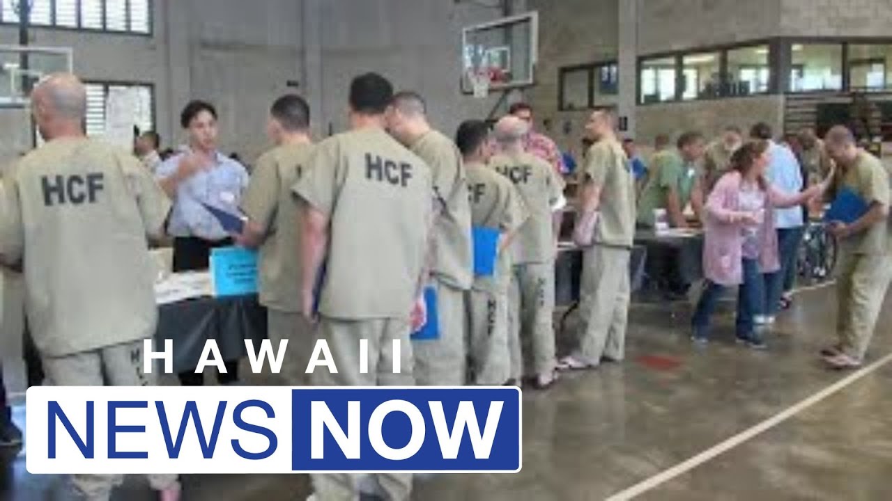 Halawa prison hosts first resource fair to prepare inmates for transition back to society