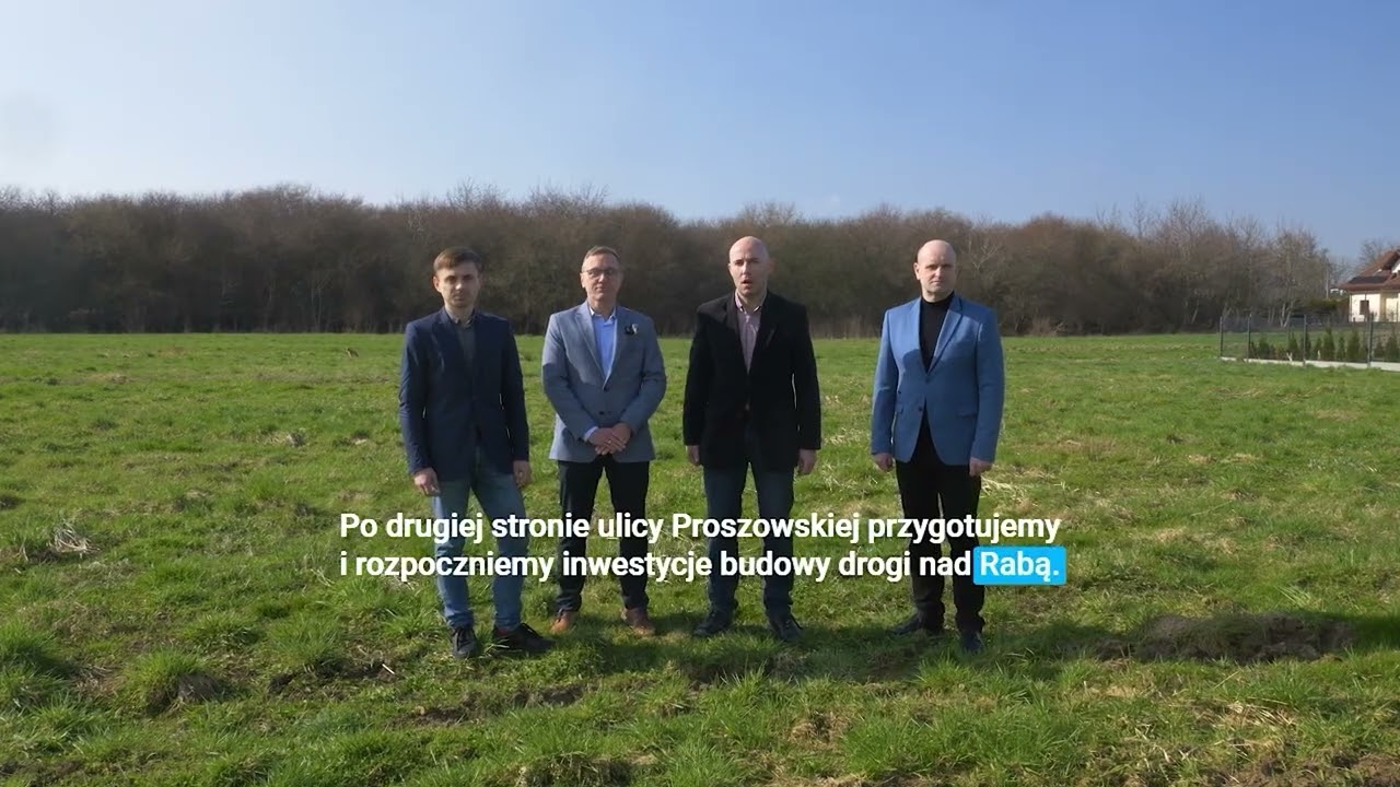 Budowa szkoły na Os. Proszowskie oraz Drogi Nad Rabą