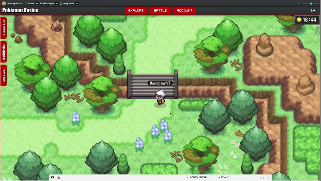 Grinding on Pokemon Vortex