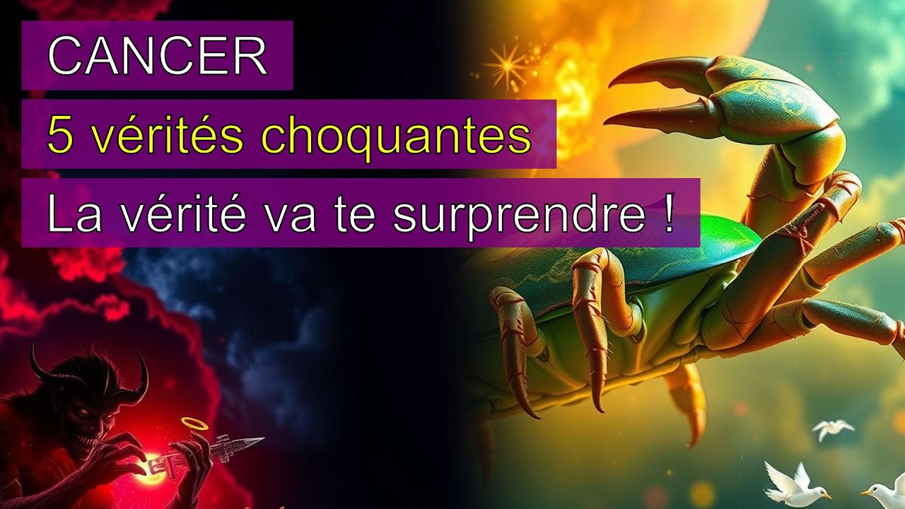 🔥 TOP 5 des VÉRITÉS choquantes sur le Cancer