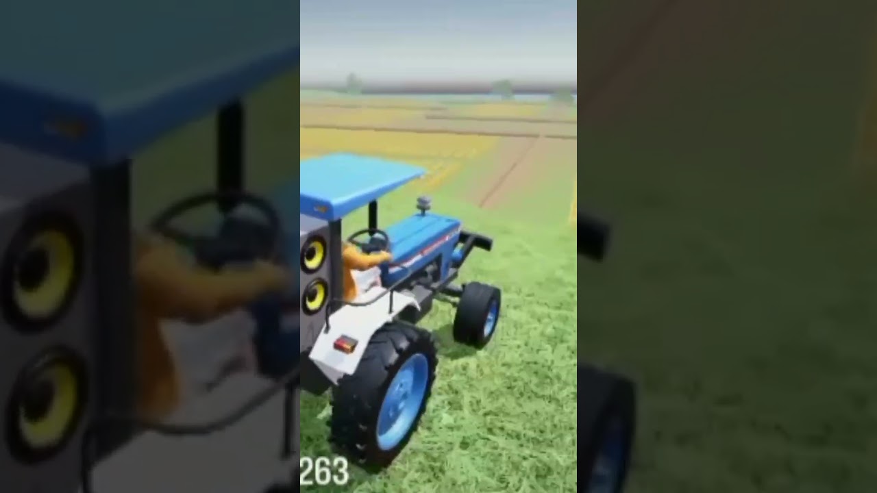 powertac  tractor ki test drive lete hue
