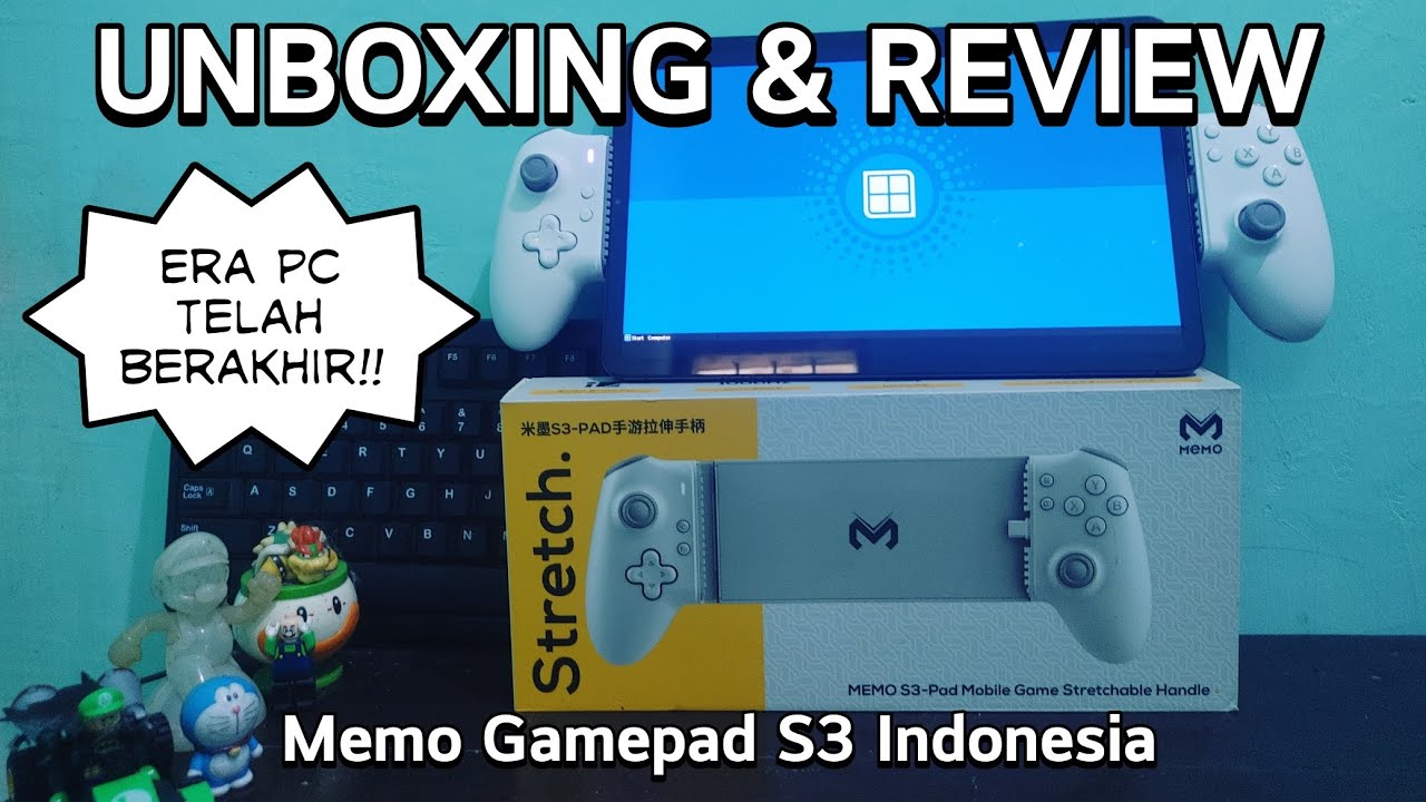 UNBOXING & REVIEW MEMO GAMEPAD S3 | GAMESIR COMPETITOR?