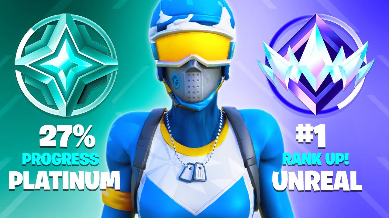 Platinum to UNREAL Solo Ranked Speedrun (Chapter 5 Season 4)