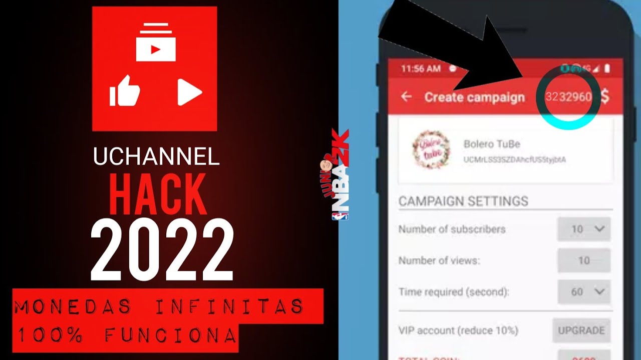 como hackear uchannel app 2022 | facil y rapido