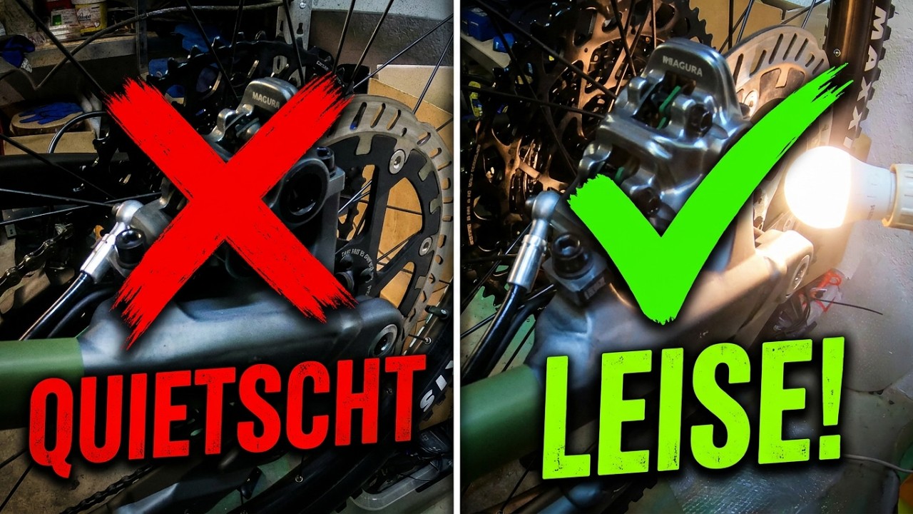 Magura MT7 Schleif und Quietschfrei nie wieder Quietschen | In 2 Schritten zur  Perfekten Bremse 😉