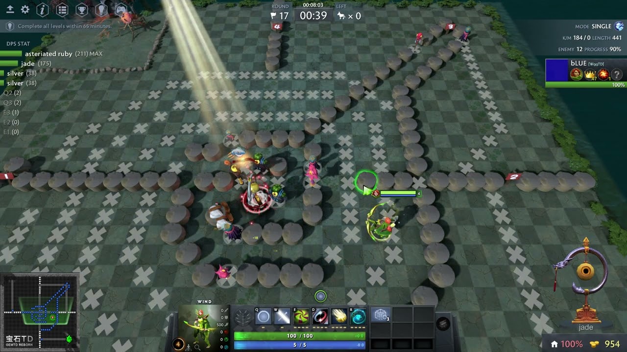 GEM TD bLUE 1P 816Kill