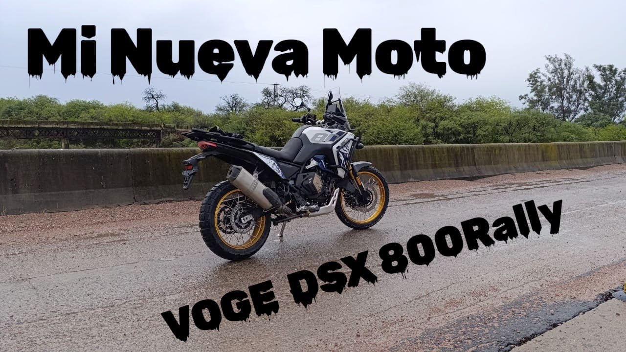 Mi nueva moto Voge Dsx  800 Rally 