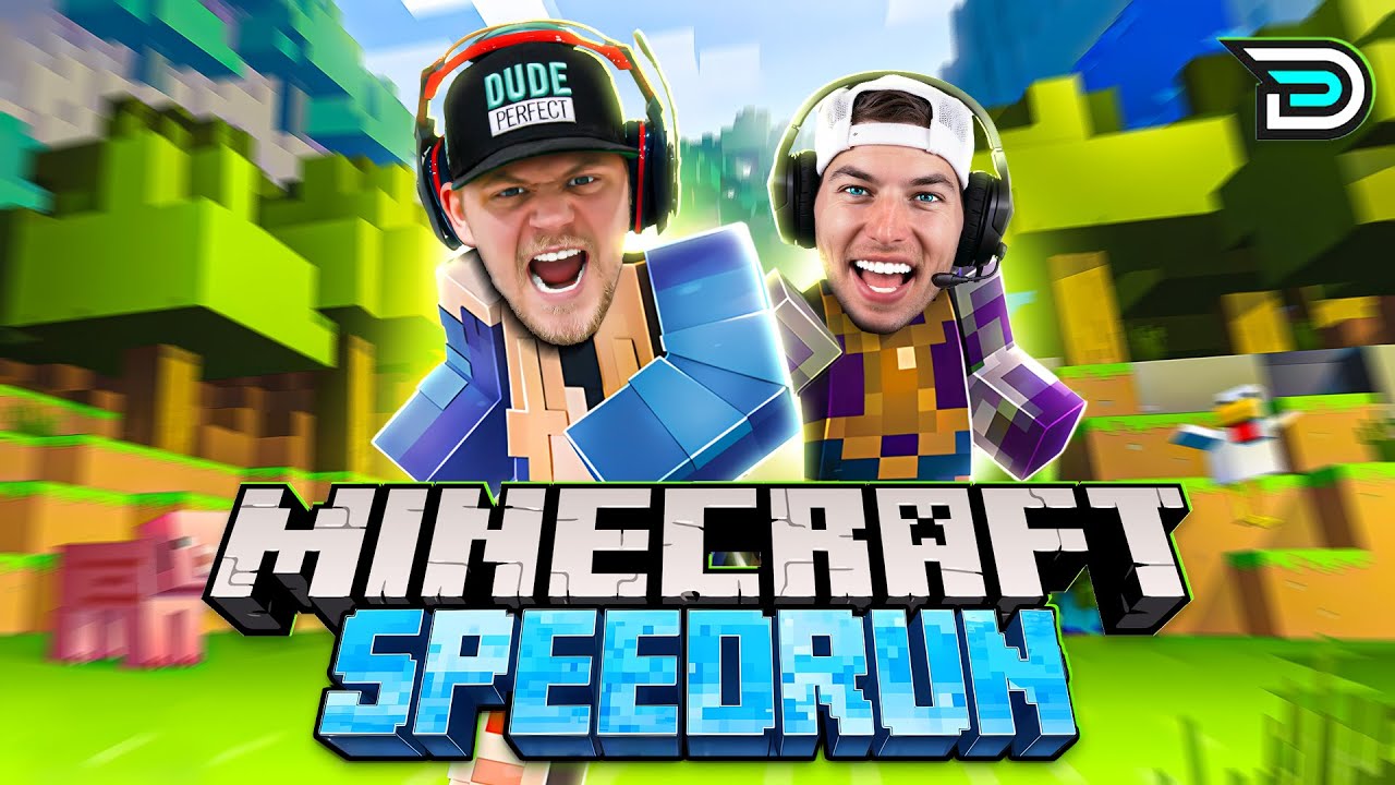 Mind the Gap: Dude Perfect tackles a Minecraft obstacle Course!
