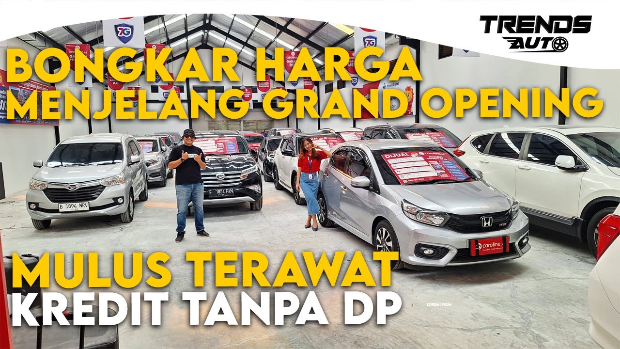 MURAH BANGET & BANYAK PILIHAN. KITA BONGKAR HARGANYA SEMUA, MOBIL MULUS & TERAWAT BISA TANPA DP.