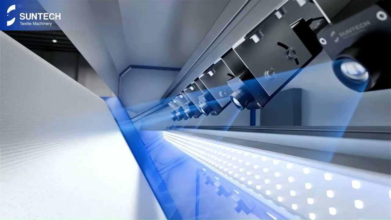 Complete Textile Automation: Integrated AI Inspection and Smart Packaging Solution.