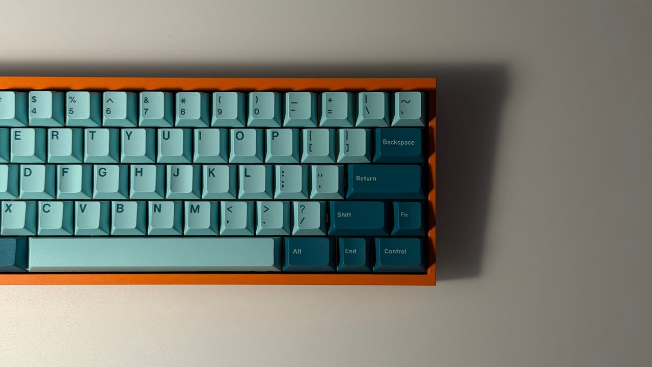KBDfans Tofu60 w/ Gateron Phantom Frankenswitches - “Sun Dog” (Sound Test)